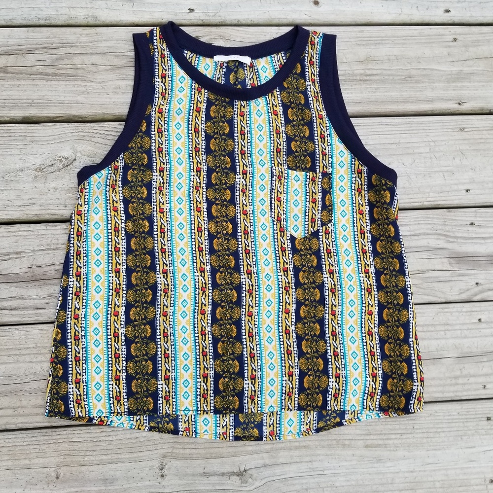 Lush Striped Tank Size Medium